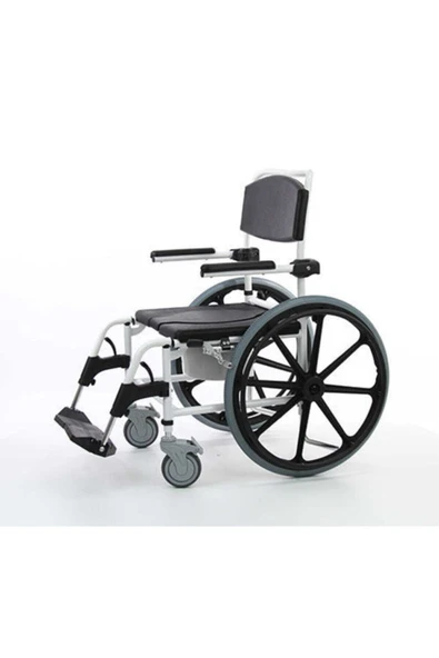 SRS CENTER Klozetli Tekerlekli Sandalye - Resim 5