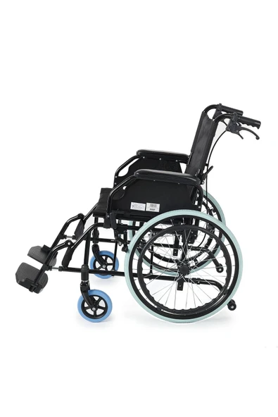 COMFORT PLUS Tage 863laj A20 Alüminyum Özellikli Refakatçı Frenli Tekerlekli Sandalye - Resim 3