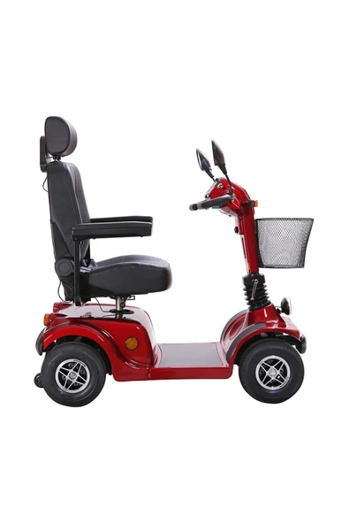 SCUBA S350 Deiser Midi Scooter-kırmızı Renk - Resim 3
