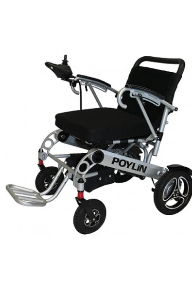 MEDİKALBİRLİK Poylin P206 Hafif Akülü Sandalye Yeni Model Sırt Yatar Akülü - Resim 5