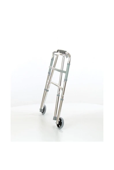 iki Tekerlekli Alüminyum Hareketli Walker - Resim 2