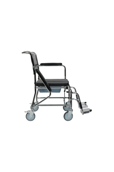 GOLFİ G-125a Banyo Tuvalet Tekerlekli Sandalye / Commode Wheelchair - Resim 2