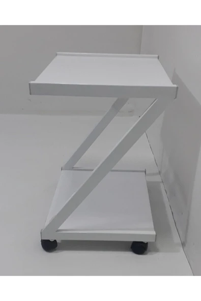 NEXTMED I Z Tipi 2'li Pansuman Ve Cihaz Taşıma Arabas - Resim 3