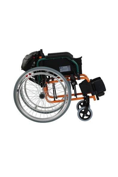 GOLFİ G305 Alüminyum Pediatrik Tekerlekli Sandalye | 35 Cm Oturma Genişliği, 100 Kg Taşıma - 3