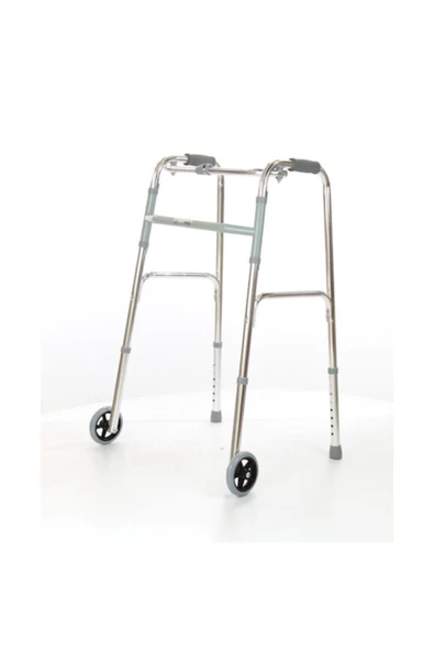 iki Tekerlekli Alüminyum Hareketli Walker - Resim 3