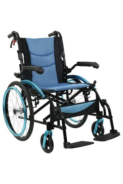 GOLFİ Alüminyum Manuel Transfer Tekerlekli Sandalye G-503 - Resim 3