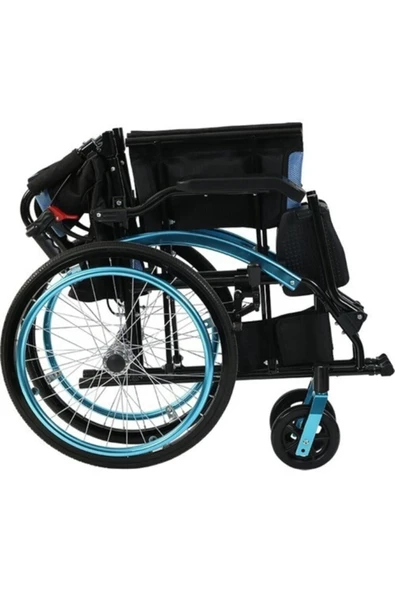 GOLFİ Alüminyum Manuel Transfer Tekerlekli Sandalye G-503 - Resim 2