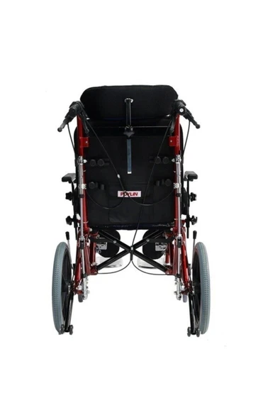 POYLİN Çelik Profil Yetişkin Spastik Tekerlekli Sandalye - Resim 3