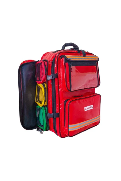 CANACIL Büyük Travma Sırt Çantası - CANACIL - TK3855 - TipX - Siyah - 3