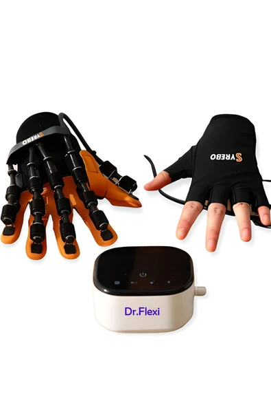 DR.FLEXİ Syrebo El Rehabilitasyon Robotu Çift Eldivenli ürün görseli