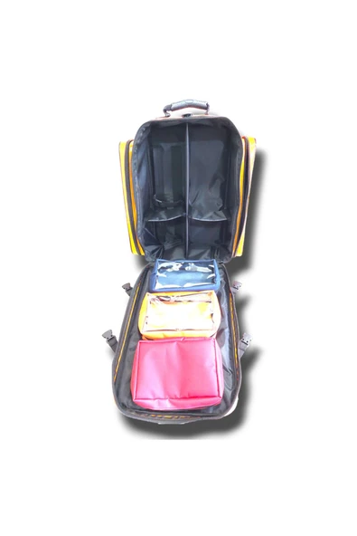 CANACIL Büyük Travma Sırt Çantası - CANACIL - TK3855 - TipX - Siyah - 6