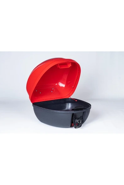 REXXMOTOR REXX MOTOSİKLET ARKA ÇANTA 32LT KIRMIZI TOPCASE - 6