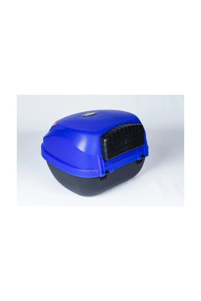 REXXMOTOR REXX MOTOSİKLET ARKA ÇANTA 32LT MAVİ TOPCASE - 4