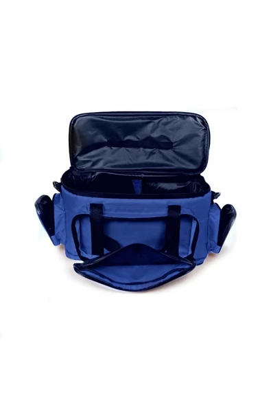 MEDSEY İlk Yardım Acil Müdahale Çantası Ambulans Att Travma Asm Omuz Çantası Mavi Renk - Resim 3