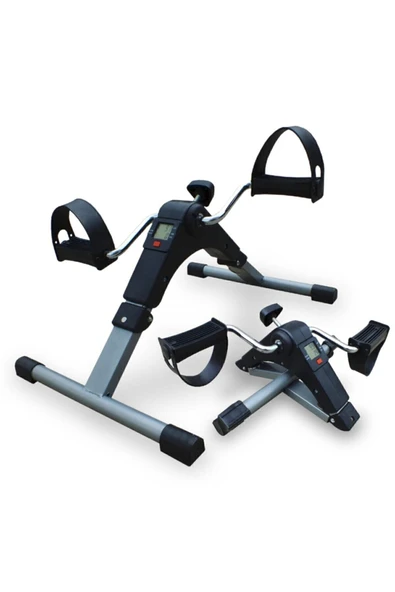 MOVES El Ayak Mini Katlanabilir Dijital Göstergeli Egzersiz Bisikleti - El Ve Ayak Egzersiz Pedalı - 1