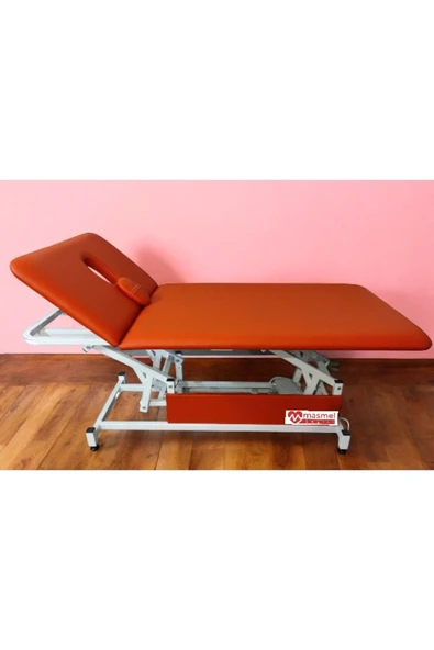 MASMEL Bobath Rehabilitasyon Yatağı Tek Motorlu Başlıklı 100x190 Cm ürün görseli