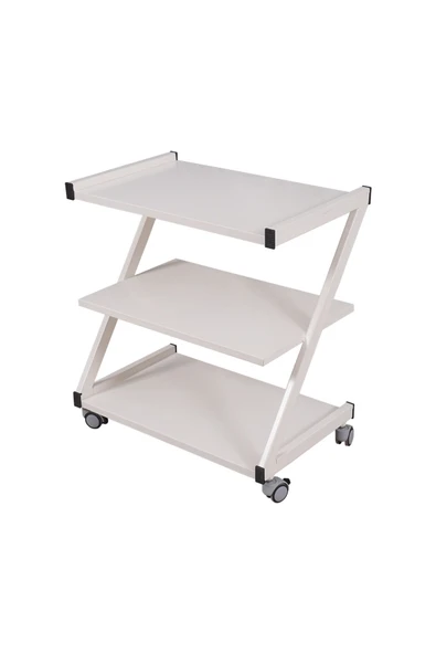 ERTIP Üç Katlı Z Tipi Cihaz Sehpası ürün görseli