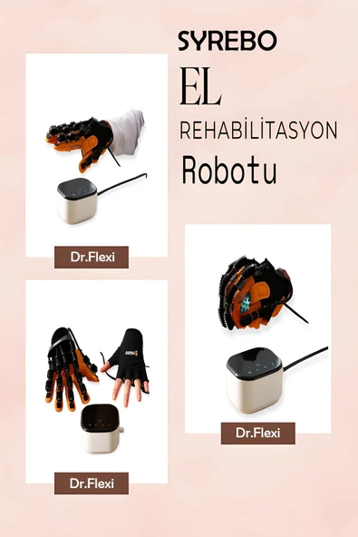 DR.FLEXİ Syrebo El Rehabilitasyon Robotu Çift Eldivenli - Resim 2