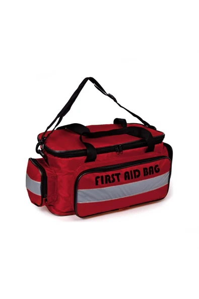 MİYA MEDİKAL Comfort Ilk Yardım Acil Müdahale Çantası Ambulans Att Travma Asm Omuz Çantası Kırmızı Renk ürün görseli
