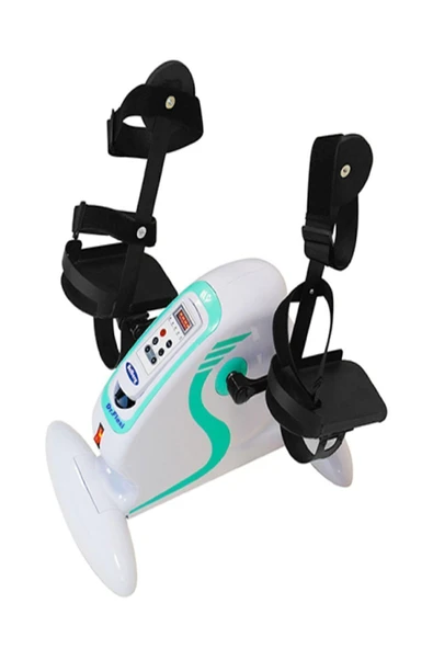DR.FLEXİ Elektrikli Lcd Ekranlı Egzersiz Bisikleti, Bacak Sabitli Motorlu Egzersiz Pedalı - 2