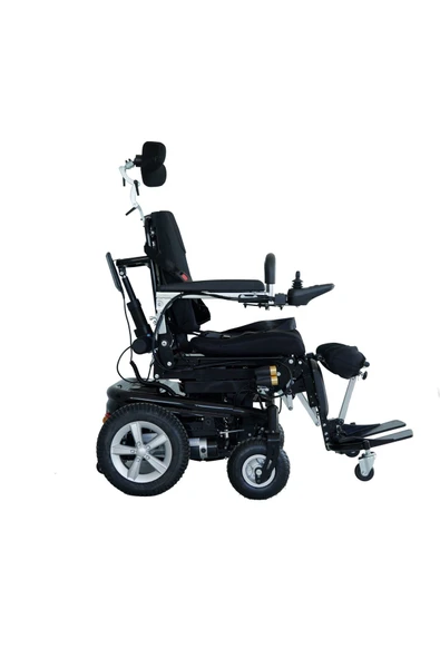 MEDİKALBİRLİK S302 Ayağa Kaldıran Akülü Tekerlekli Sandalye - Resim 2