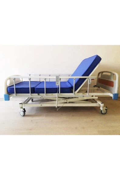 ZEYMER Medikal 3 Motorlu Asansörlü Hasta Karyolası ( 2 Yıl Garantili ) ürün görseli 1