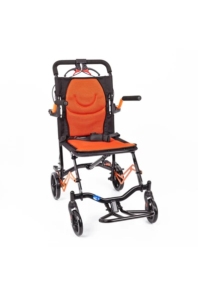 COMFORT PLUS DY01409LJ Turuncu Transfer Tekerlekli Sandalye - Resim 2