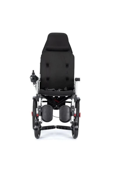 MEDİKALBİRLİK ayak kalkar sırt yatar Akülü Tekerlekli Sandalye baş destegi - Resim 6