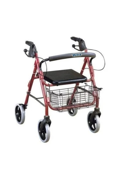 WALESSAN Emek Sagğlık Witra Ithal Rolatör 4 Tekerli Yürüteç | Rollatör | Lüx Oturaklı ürün görseli 1