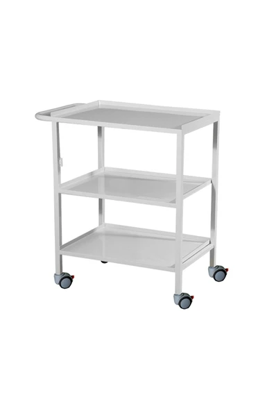 MEDİKALBİRLİK 3 Raflı Pansuman Arabası E-250 ürün görseli