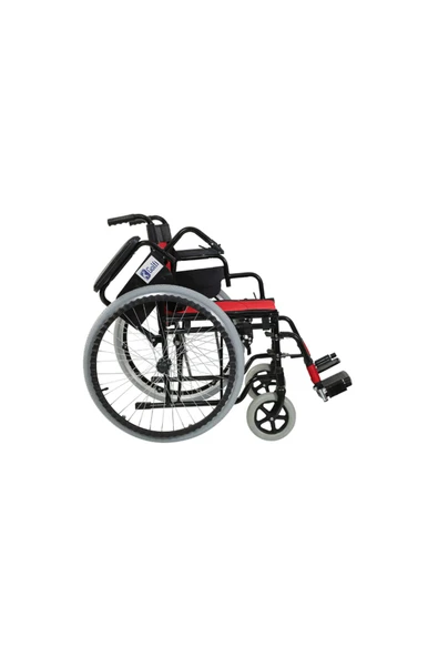 GOLFİ G103 Manuel Tekerlekli Sandalye Minder Hediyeli - Resim 3