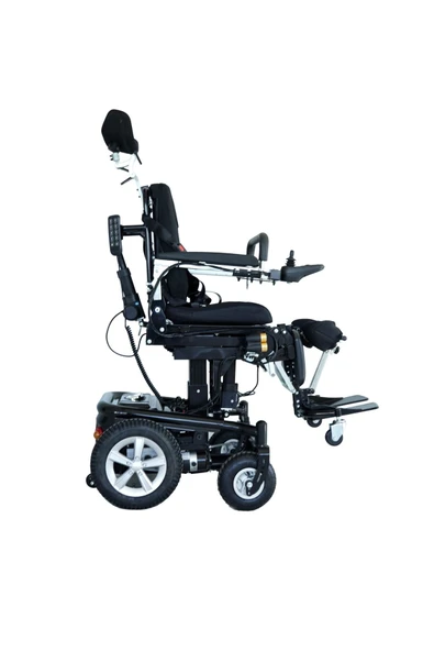 SCUBA S302 Ayaga Kaldıran Akülü Tekerlekli Sandalye - Resim 6