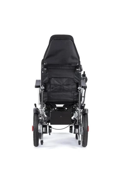 MEDİKALBİRLİK ayak kalkar sırt yatar Akülü Tekerlekli Sandalye baş destegi - Resim 5