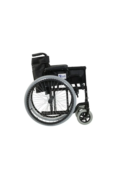 GOLFİ G103 Manuel Tekerlekli Sandalye Minder Hediyeli - Resim 4