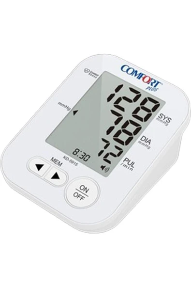 COMFORT PLUS Kd-5915 Üst Koldan Ölçme Türkçe Konuşan Tansiyon Aleti - Resim 3