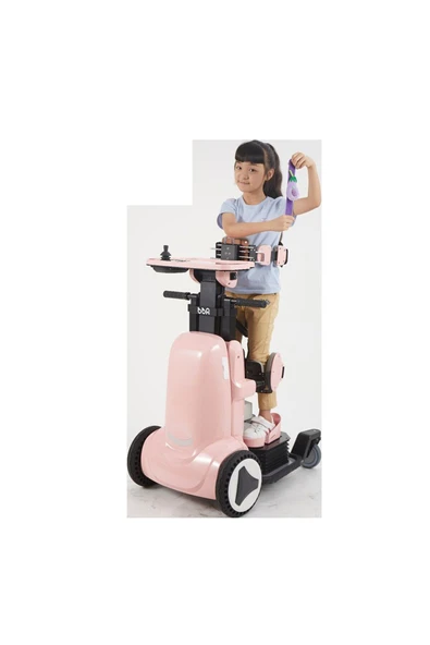 MEDİKALBİRLİK Robooter Pediatrik Akülü Tekerlekli Sandalye Pembe ürün görseli