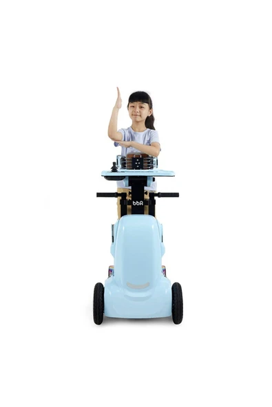 MEDİKALBİRLİK Robooter Pediatrik Akülü Tekerlekli Sandalye Pembe - Resim 6