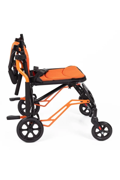 COMFORT PLUS DY01409LJ Turuncu Transfer Tekerlekli Sandalye - Resim 5