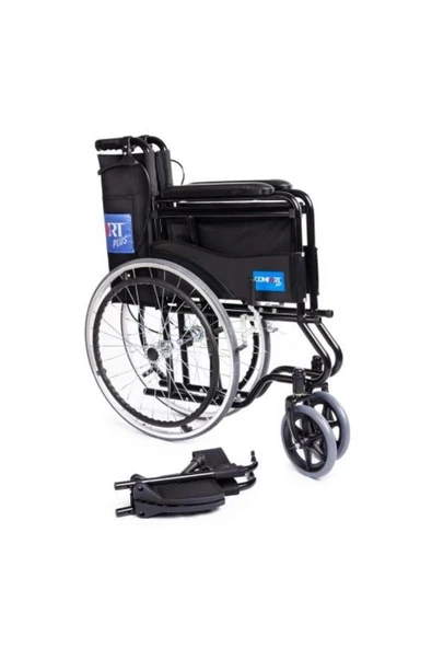 COMFORT PLUS KY809BJ Siyah Özellikli Tekerlekli Sandalye - Resim 5