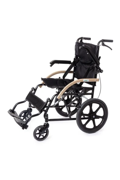 MEDİKALBİRLİK Ky871 Refakatçi Manuel Tekerlekli Sandalyesi - Resim 5