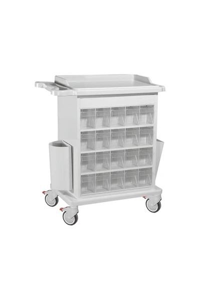 MEDİKALBİRLİK Malzeme ve İlaç Dağıtım Arabası E-259 ürün görseli