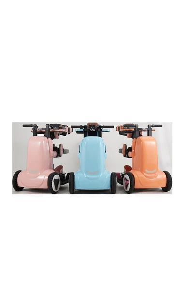 MEDİKALBİRLİK Robooter Pediatrik Akülü Tekerlekli Sandalye Pembe - Resim 2