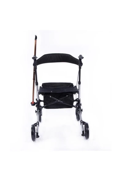 WALESSAN Comfort Plus Dm9102 Lüx Alüminyum Rolatör Yürüteç - Resim 4