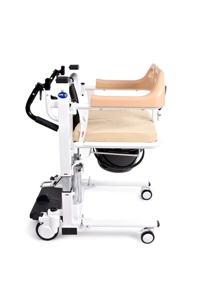 COMFORT PLUS Dm-160 Tuvaletli Tekerlekli Sandalye (manuel) Ayak Pedallı - Resim 2
