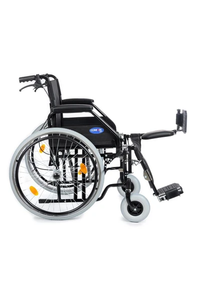 COMFORT PLUS Dm-303 50cm Standart Manuel Tekerlekli Sandalye (ÖZELLİKLİ,BALDIR DESTEKLİ) - Resim 5