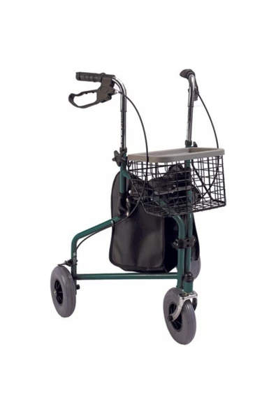 MAVİPAZAR 3 Tekerlekli Sepetli Yürüteç / Rollator - Resim 2