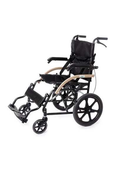 MEDİKALBİRLİK Ky871 Refakatçi Manuel Tekerlekli Sandalyesi - Resim 8