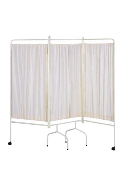 MEDİKALBİRLİK Revir Seti 4'Lü Muayene Masası Paravan Eskoba Serum Askısı - Resim 3