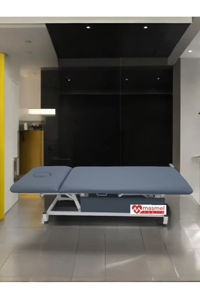 MASMEL Bobath Rehabilitasyon Yatağı Tek Motorlu Başlıklı 100x190 Cm - Resim 2