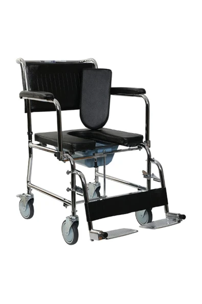 MEDİKALBİRLİK Golfi G125A Katlanır Klozetli Banyo Sandalyesi - Resim 2